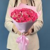 25 малиново-белых роз Дабл Дейт